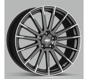 AEZ Atlanta titan 8,5x19 5x114,3 ET38 grafitový matný lak/leštěná čelní plocha