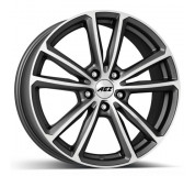 AEZ Tioga titan 7x17 5x112 ET45 grafitový matný lak/leštěná čelní plocha