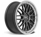 DOTZ Bilbao dark 7x17 4x100 ET37 Gunmetal/polished lip