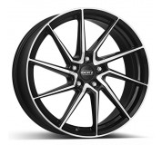 DOTZ Spa dark 7,5x17 5x100 ET45 černý lak/leštěná čelní plocha