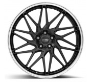 DOTZ Tanaka dark 8x18 5x100 ET48 Gunmetal/polished lip
