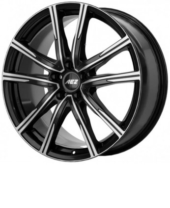 AEZ Montreal dark 7,5x18 5x112 ET48 černý lak/leštěná čelní plocha