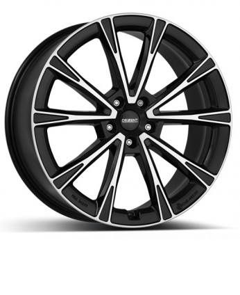 DEZENT AR dark 7,5x18 5x114,3 ET51 černý lak/leštěná čelní plocha