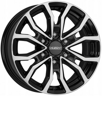 DEZENT KC dark 6,5x16 6x120 ET50 černý lak/leštěná čelní plocha