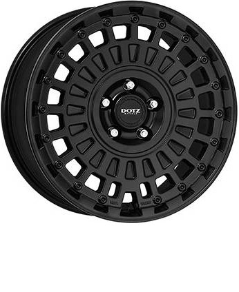 DOTZ 4X4 Talara black 8x17 6x139,7 ET20 černý matný lak