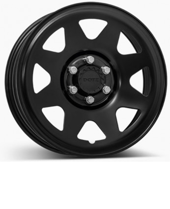 Plechový disk Alcar Stahlrad-KFZ Dakar HD black 7x17 6x120 ET44 CB74,5