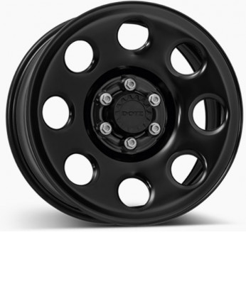 Plechový disk Alcar Stahlrad-KFZ Outland black 8x18 6x130 ET45 CB84